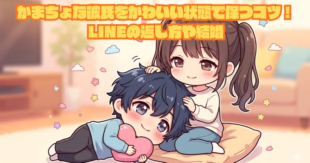 かまちょな彼氏をかわいい状態で保つコツ！LINEの返し方や結婚アイキャッチ