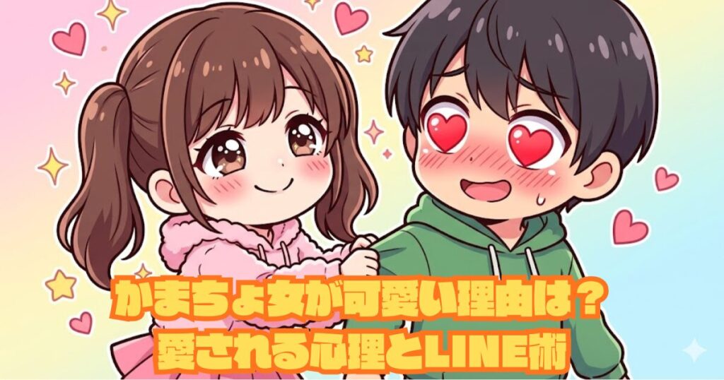 かまちょ女が可愛い理由は？愛される心理とLINE術アイキャッチ