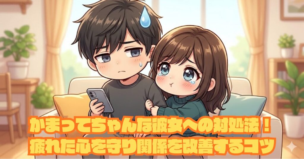 かまってちゃんな彼女への対処法！疲れた心を守り関係を改善するコツアイキャッチ