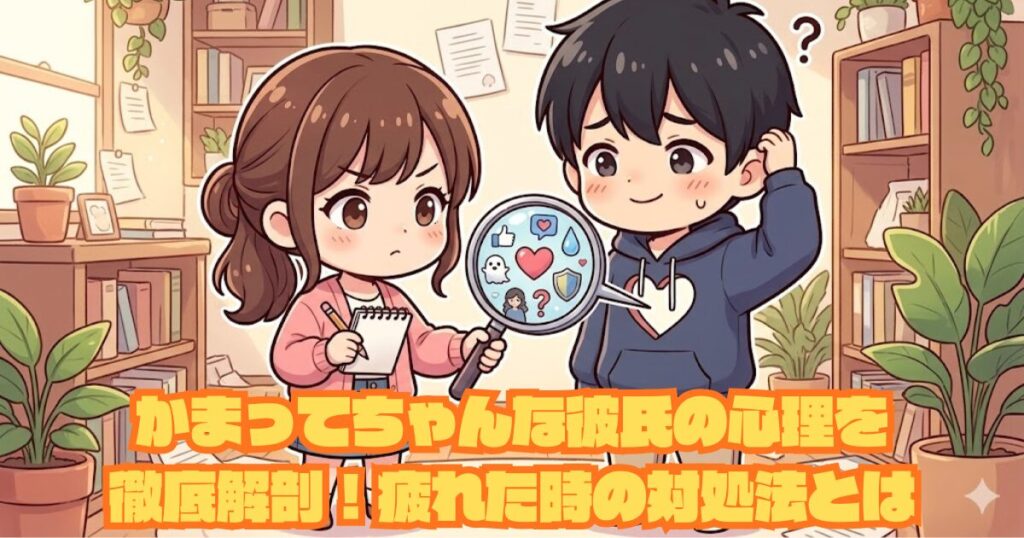 かまってちゃんな彼氏の心理を徹底解剖！疲れた時の対処法とはアイキャッチ