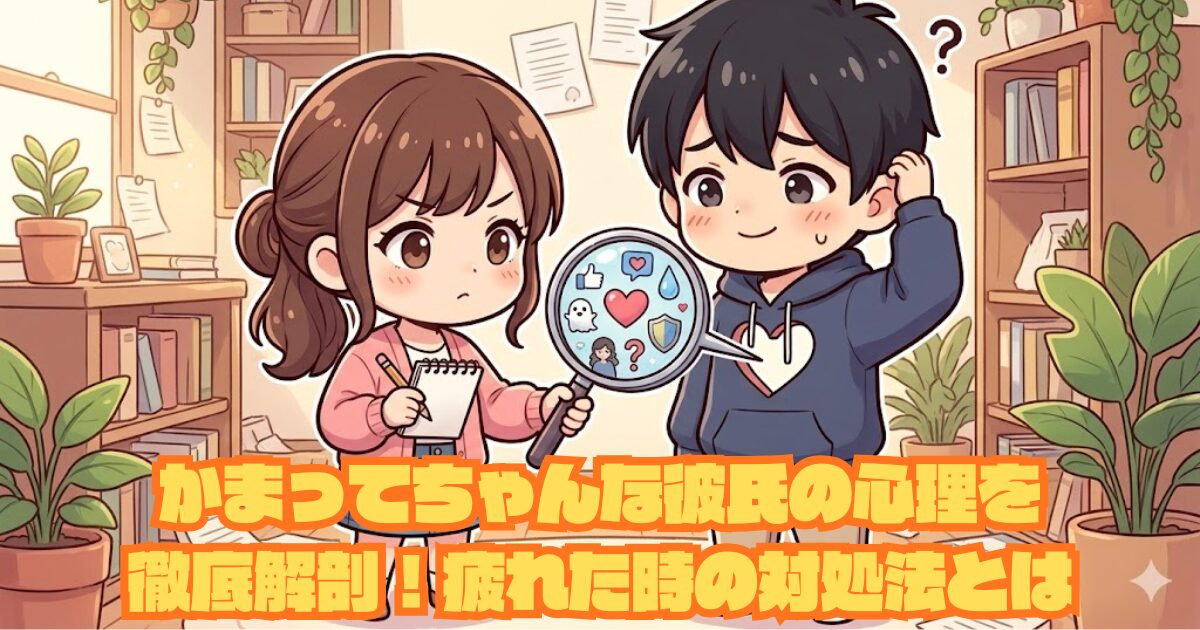 かまってちゃんな彼氏の心理を徹底解剖！疲れた時の対処法とはアイキャッチ