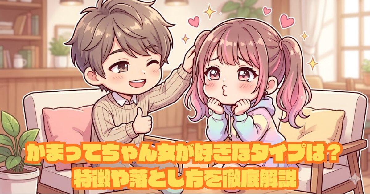 かまってちゃん女が好きなタイプは？特徴や落とし方を徹底解説アイキャッチ