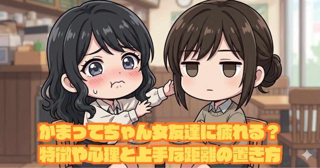かまってちゃん女友達に疲れる？特徴や心理と上手な距離の置き方アイキャッチ