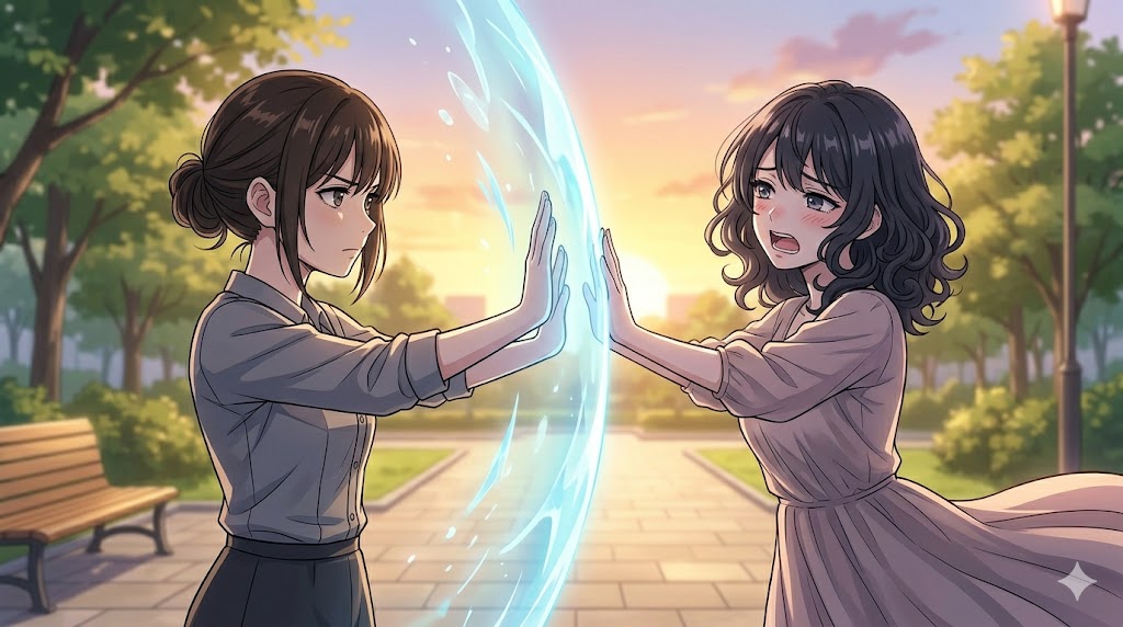 かまってちゃん女友達の依存を断ち切るため、毅然とした態度で心の境界線（バウンダリー）を引く日本人女性