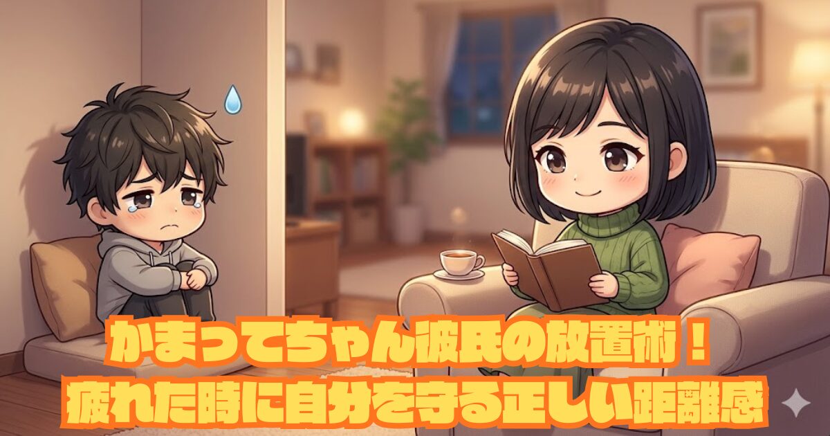 かまってちゃん彼氏の放置術！疲れた時に自分を守る正しい距離感アイキャッチ