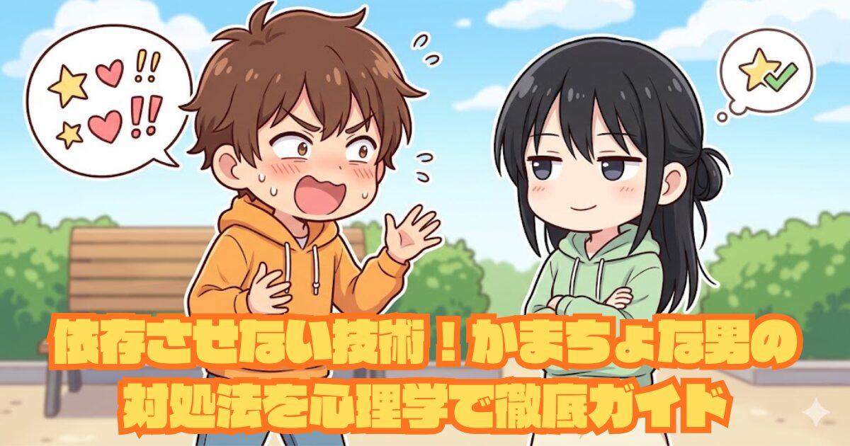 依存させない技術！かまちょな男の対処法を心理学で徹底ガイドアイキャッチ