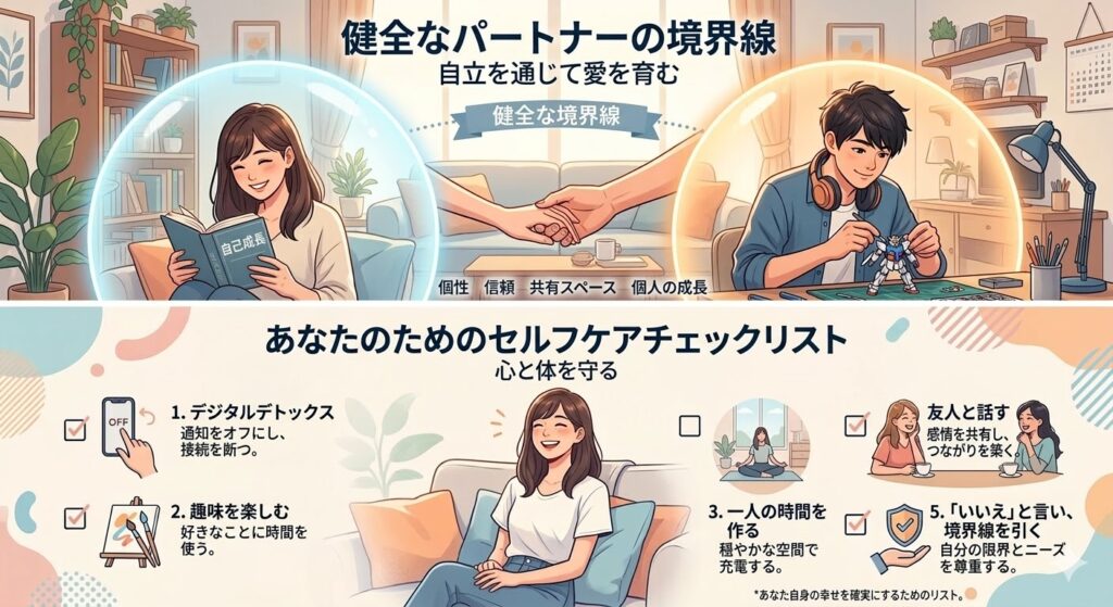 健全なパートナーの境界線