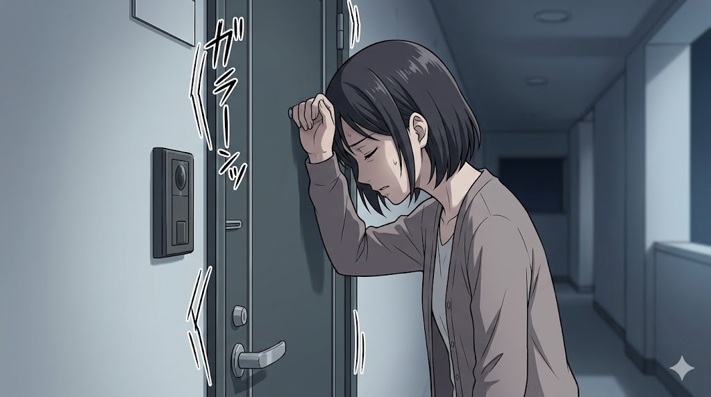 夫源病の症状に苦しみ、帰宅時の足音だけで動悸がする日本人妻のストレス過多