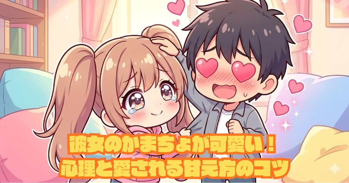 彼女のかまちょが可愛い！心理と愛される甘え方のコツアイキャッチ