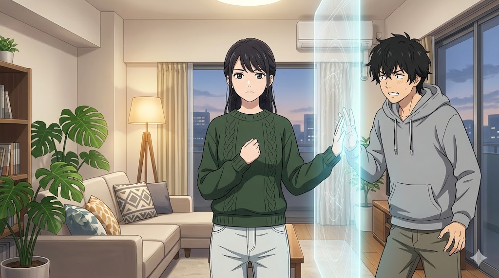 心理的な境界線を引き、自分自身のパーソナルスペースを毅然と守る日本人女性