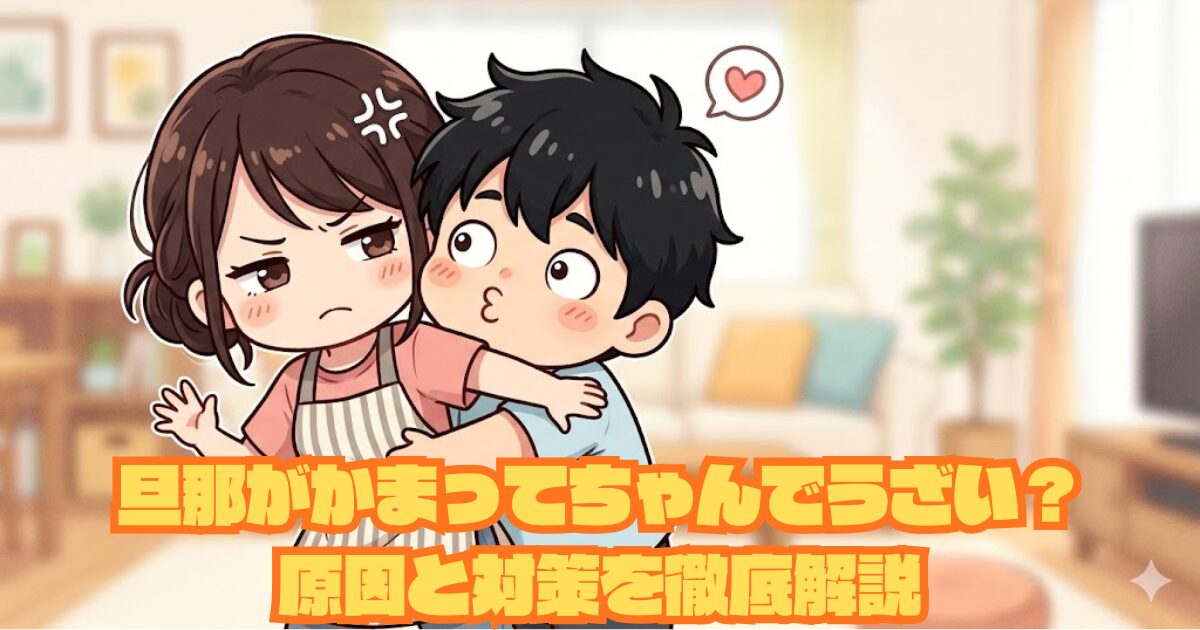 旦那がかまってちゃんでうざい？原因と対策を徹底解説アイキャッチ