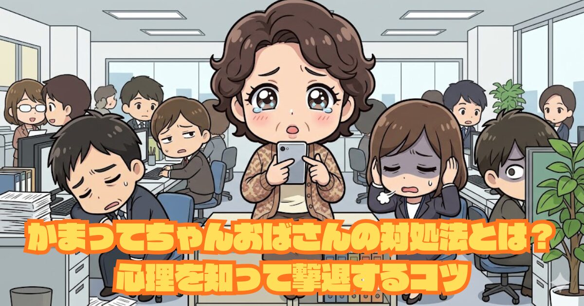 かまってちゃんおばさんの対処法とは？心理を知って撃退するコツアイキャッチ