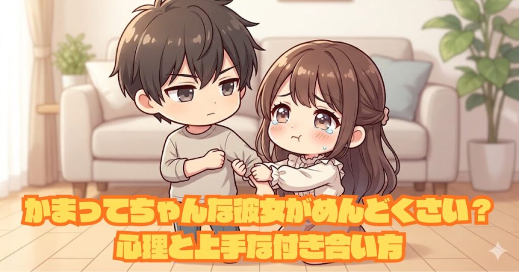 かまってちゃんな彼女がめんどくさい？心理と上手な付き合い方アイキャッチ