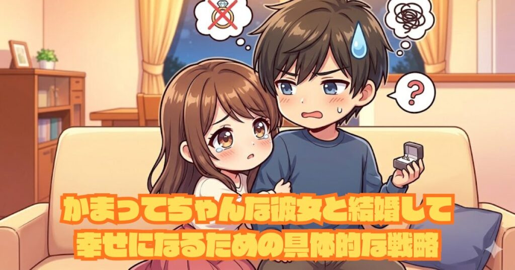 かまってちゃんな彼女と結婚して幸せになるための具体的な戦略