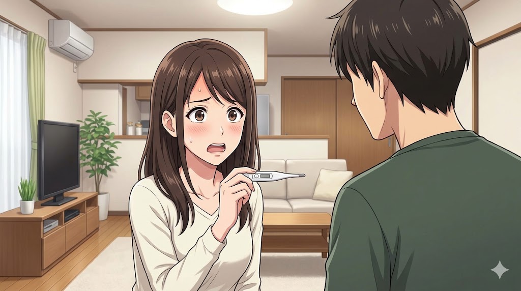 体温計を見せて心配を誘う「脆弱性の過剰演出」をするかまってちゃんな彼女